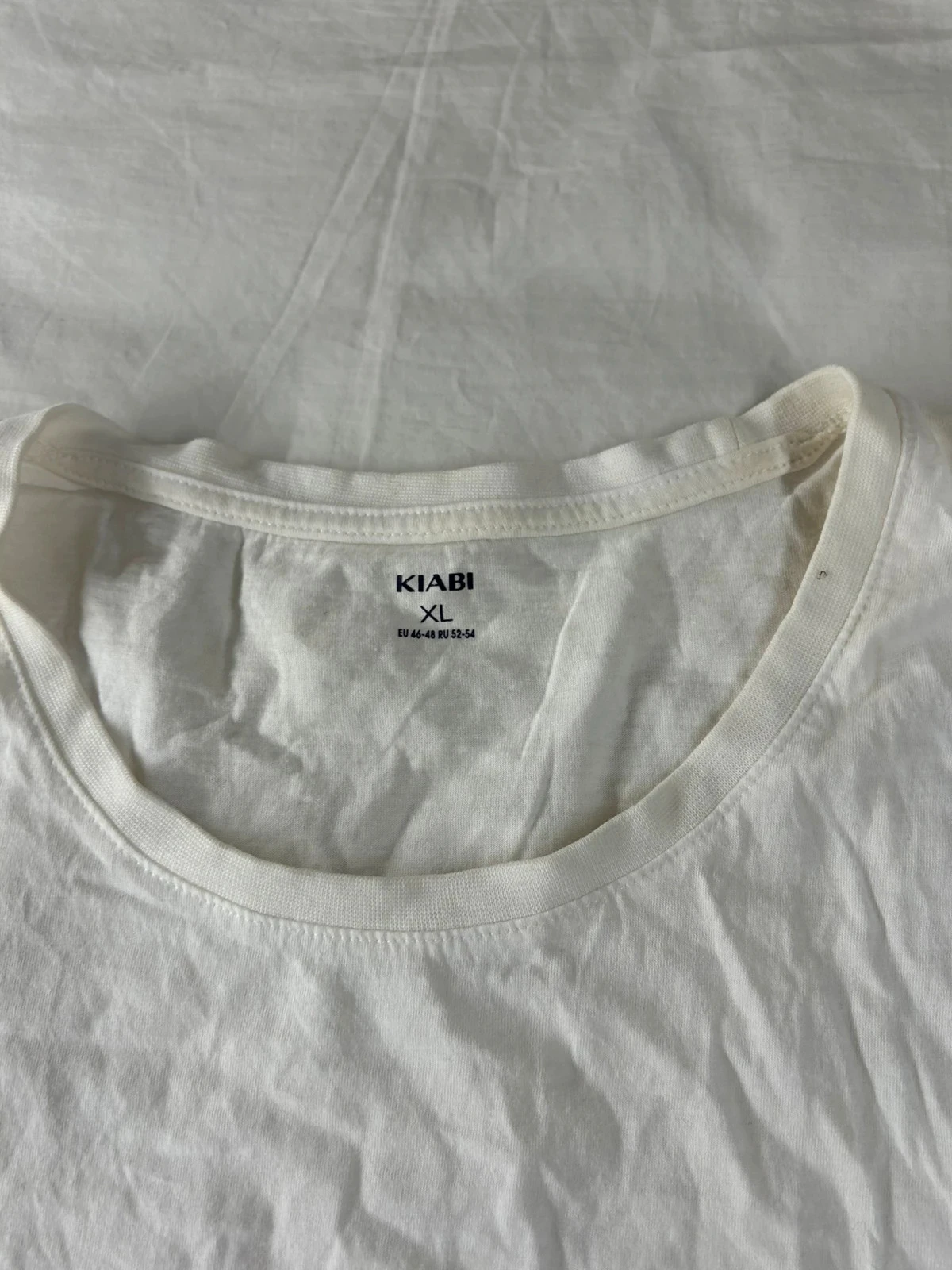 Set van 2 witte tanktops kiabi maat xl – photo 5